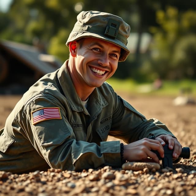 A Little Girl Interrupted Her Army Dad For A Sweet Reason