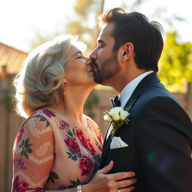 She Found Her Mother Secretly Kissing Her New Groom