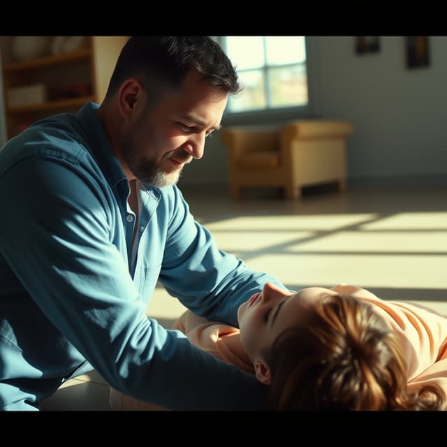 When He Found Her on the Floor, the Truth Came Out