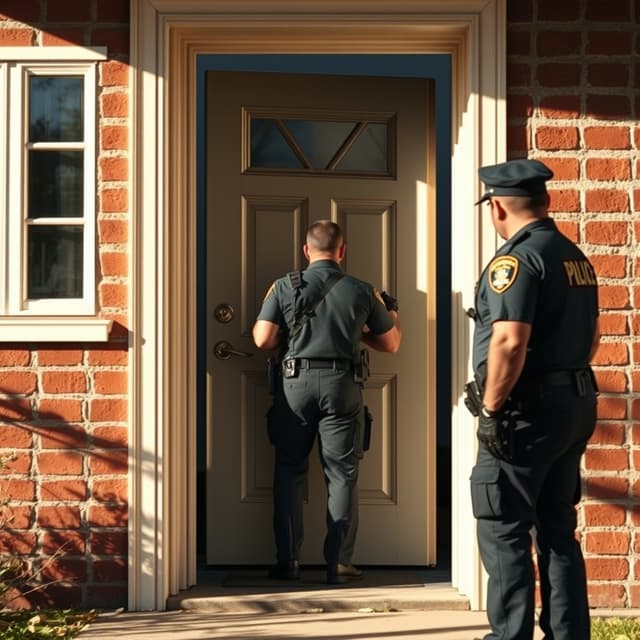 When Police Knocked on the Door, the Voice Inside Said What No One Expected