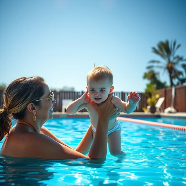 Stepmother Held My Toddler Over the Deep Pool