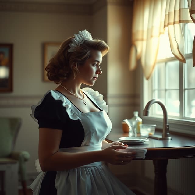 The Maid Who Saved the Dallas Heiress