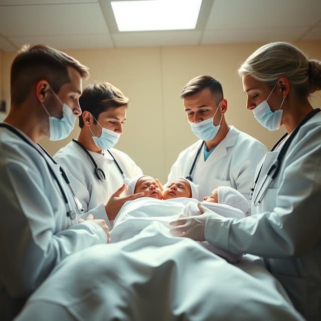 When Quadruplets Chant Numbers Over Newborn Twins, Doctors Discover A Shocking Secret
