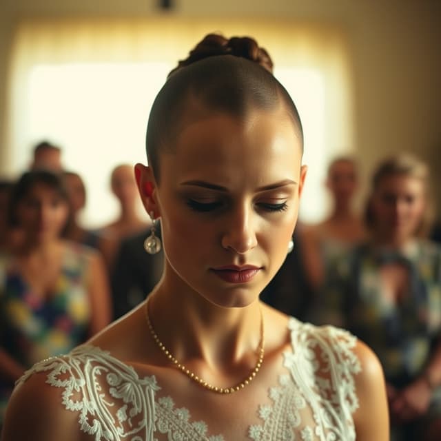 Forced to Shave Her Head on Her Wedding Day