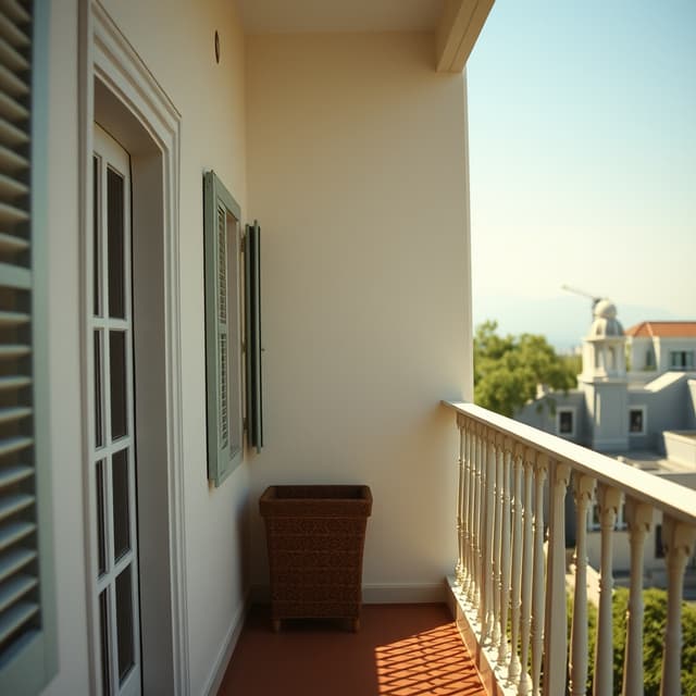 The Stepmother Thought the Balcony Was Empty