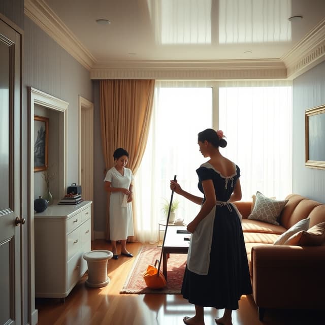The Maid Kept Cleaning As Fourteen Nannies Fled The Penthouse