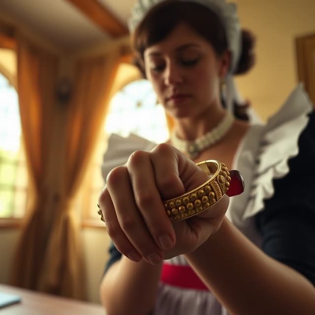 The Secret Hidden Inside a Maid's Gold Bracelet