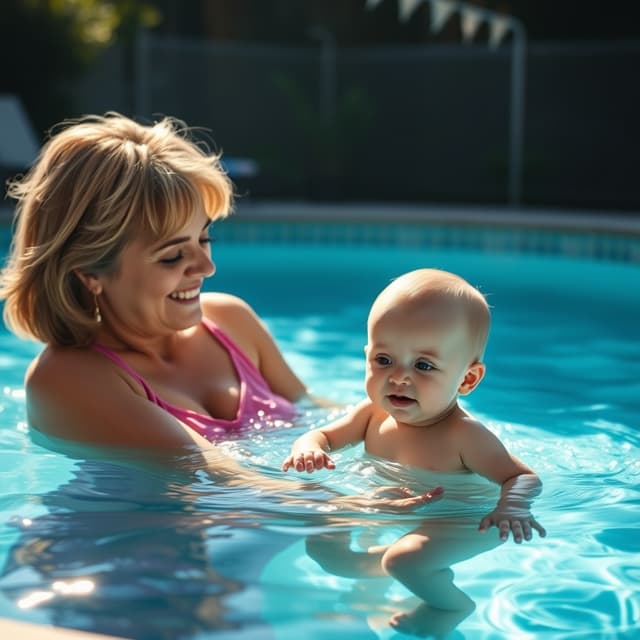 The Stepmother Dropped the Baby in the Pool, But a Secret Came Out