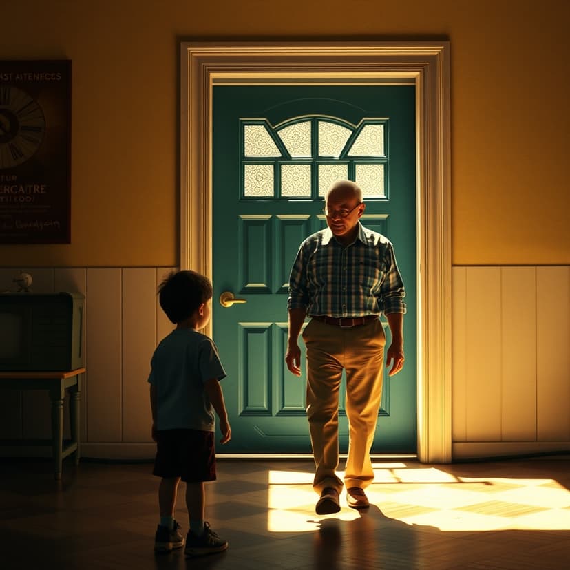 The Little Boy Warned His Father Before One Door Changed Everything