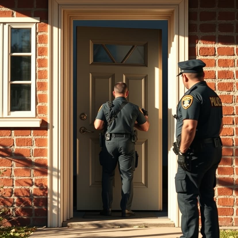 When Police Knocked on the Door, the Voice Inside Said What No One Expected