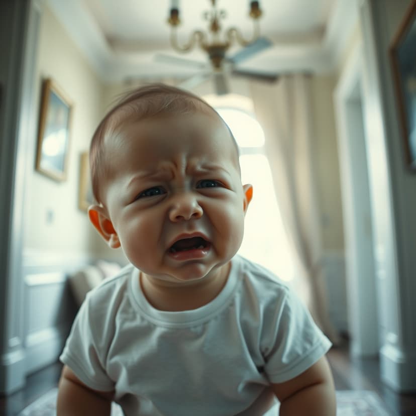 The Crying Baby Exposed A Shocking Secret Inside The Mansion