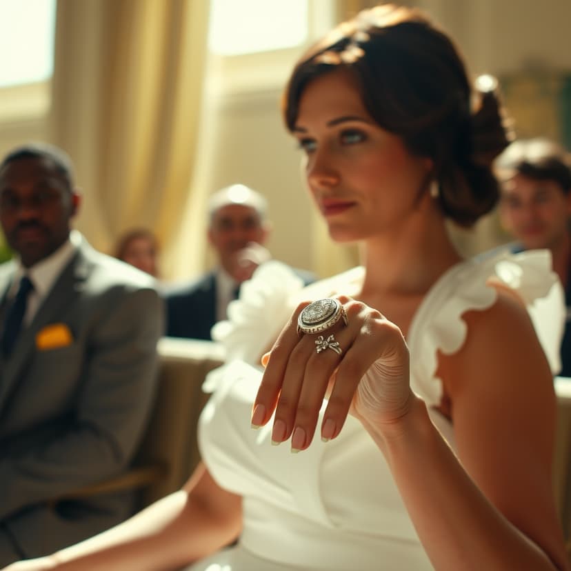 The Maid Wore a Signet Ring That Stopped the Dallas Billionaire's Wedding