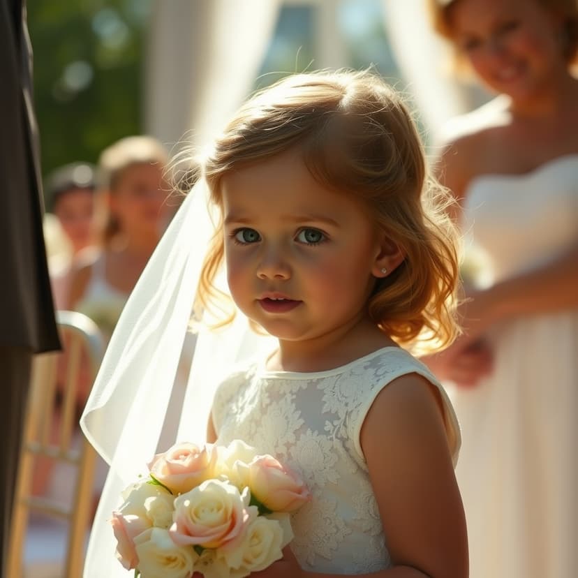 The Little Girl Interrupted The Wedding With A Secret About The Bride