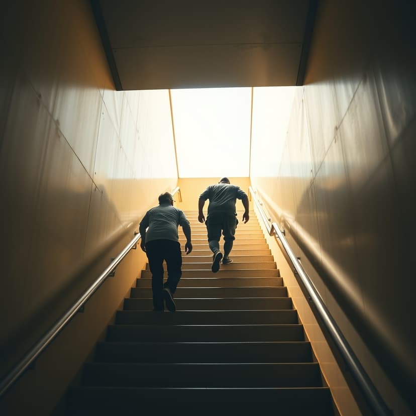 Pushed Down the Stairs