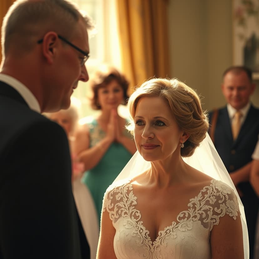 The Stepmother Cut Her Hair Before the Wedding