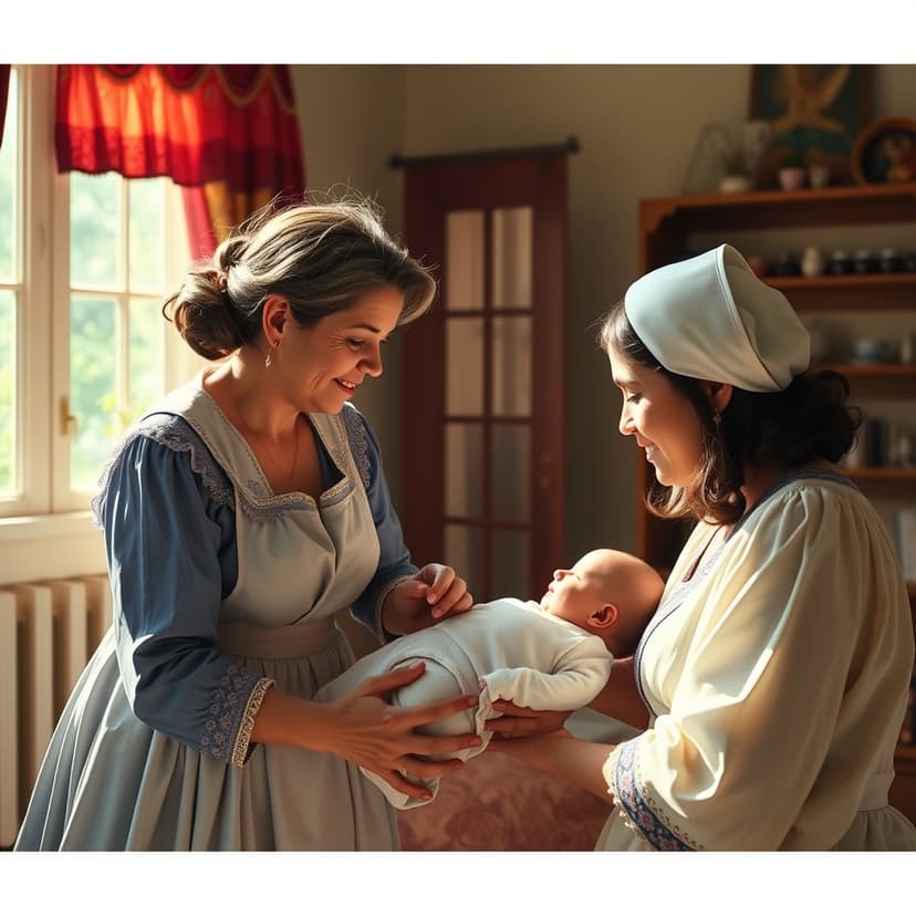 The Stepmother Tried to Harm the Baby, But the Maid Saved Her