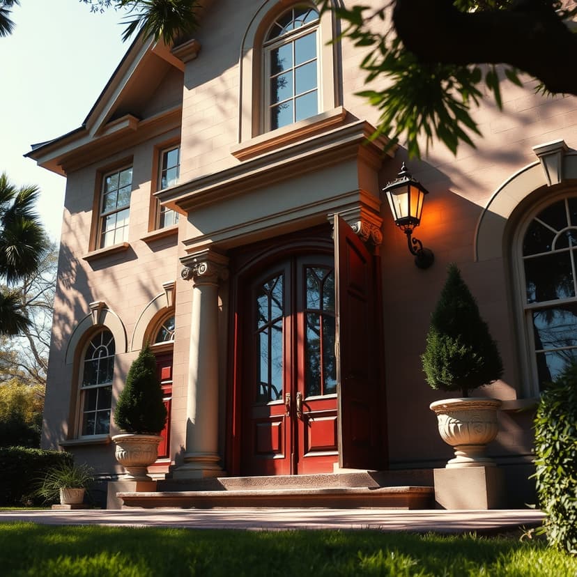 Locked Out of the Dallas Mansion