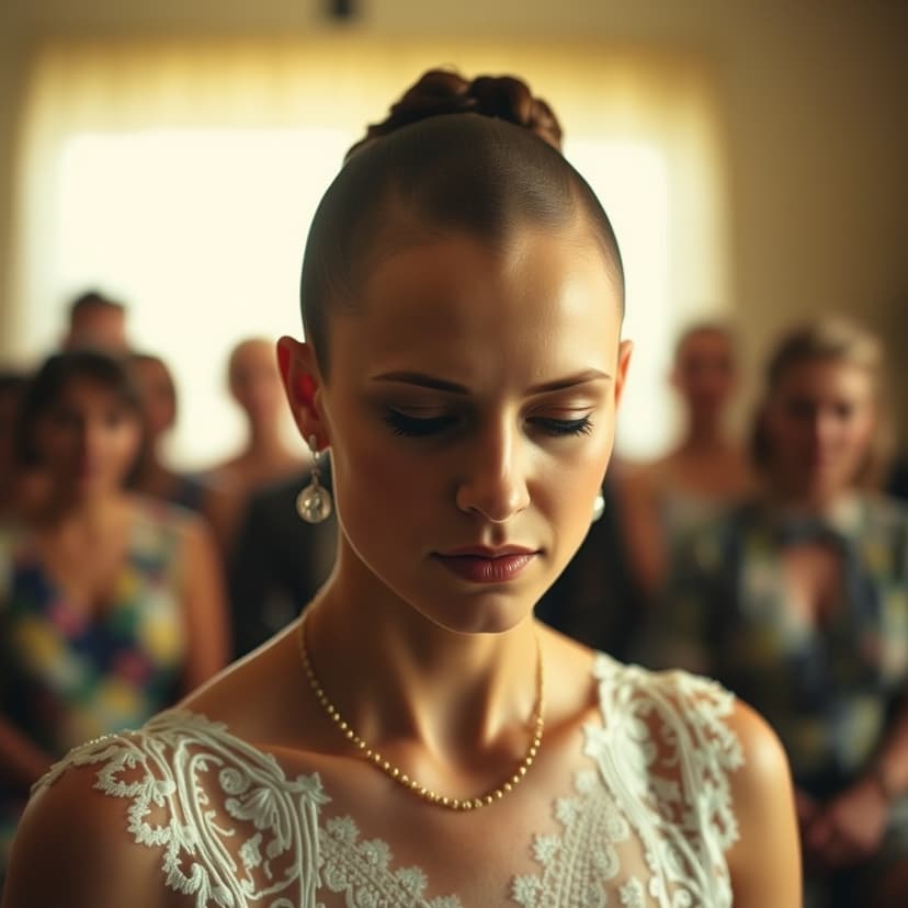 Forced to Shave Her Head on Her Wedding Day