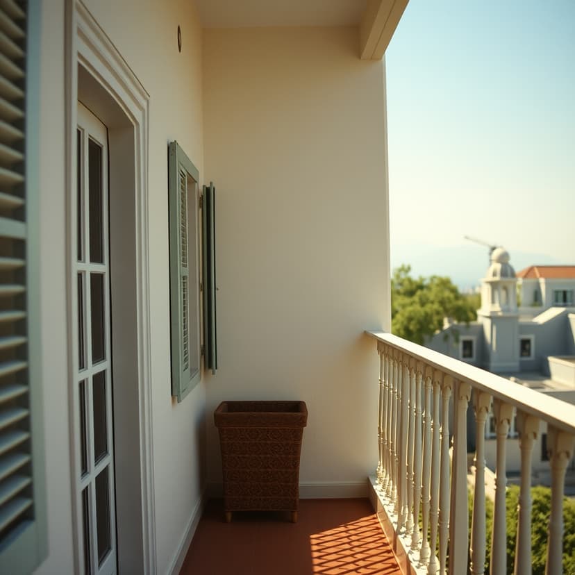 The Stepmother Thought the Balcony Was Empty