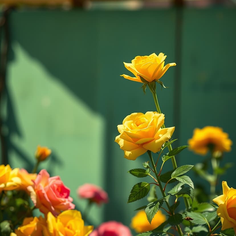 The Yellow Rose She Crushed