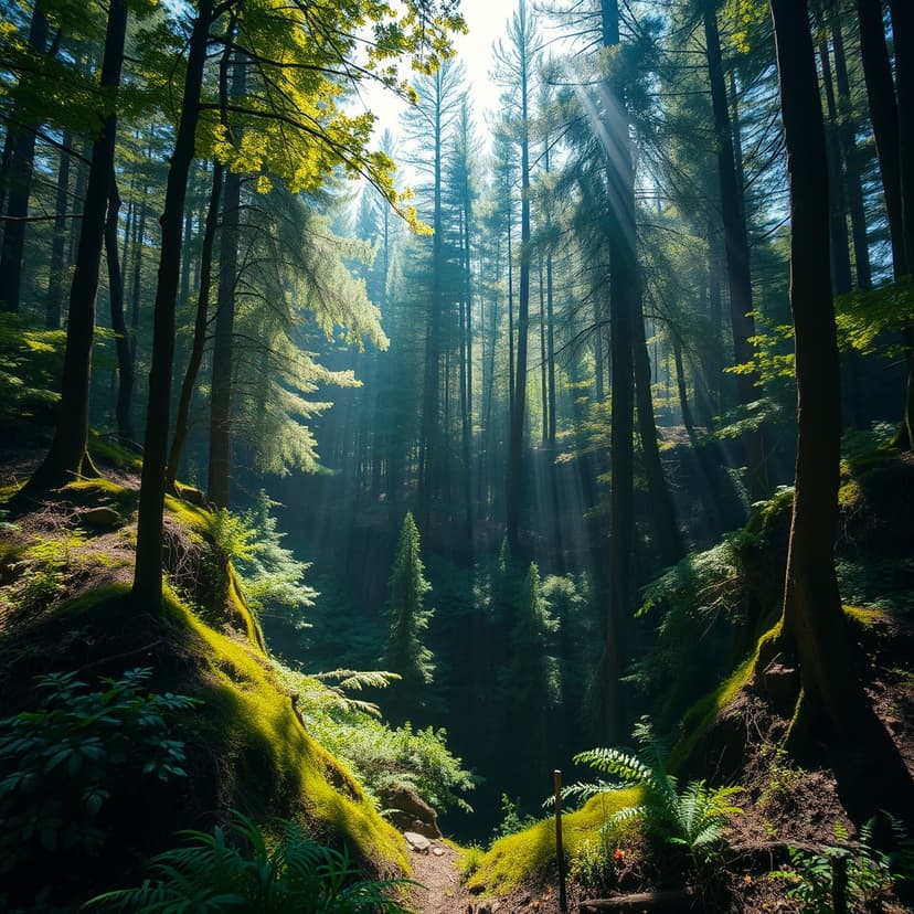 Trapped in a Sunlit Forest Pit With No Escape