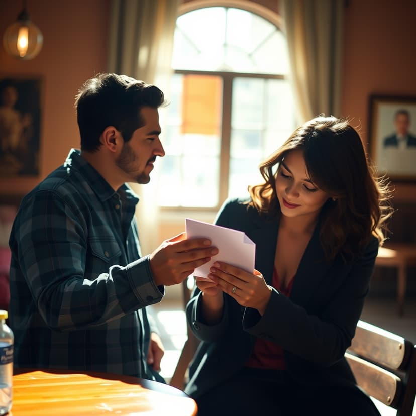 She Handed Her Love Note To The Wrong Man