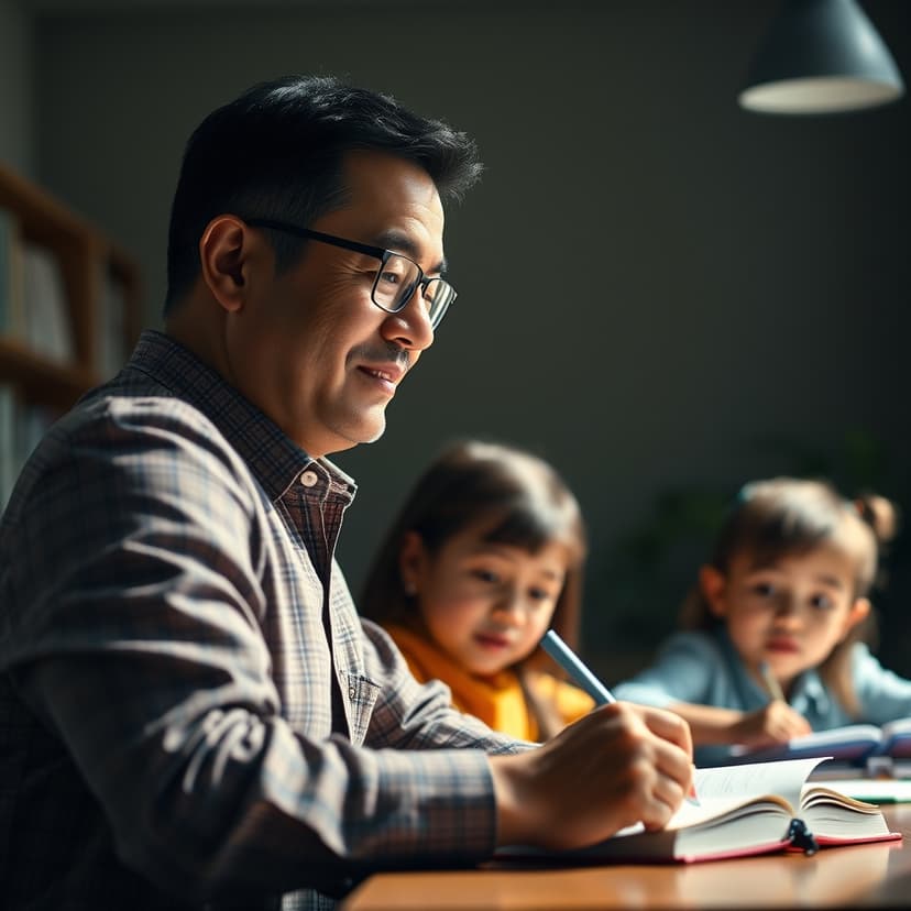 Wealthy CEO Forcing Children to Study Realizes His Mistake