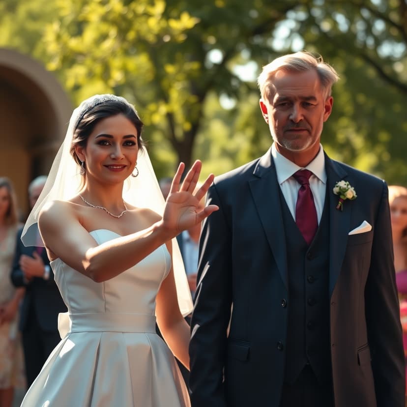 The Maid Held Up Her Ring, and the Groom Turned Pale