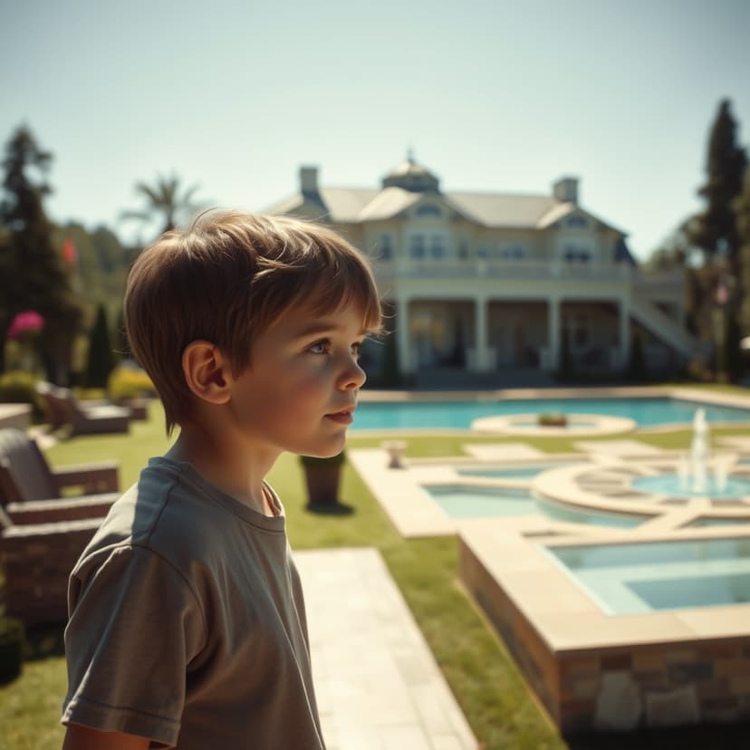 The Boy Left The Mansion For Her