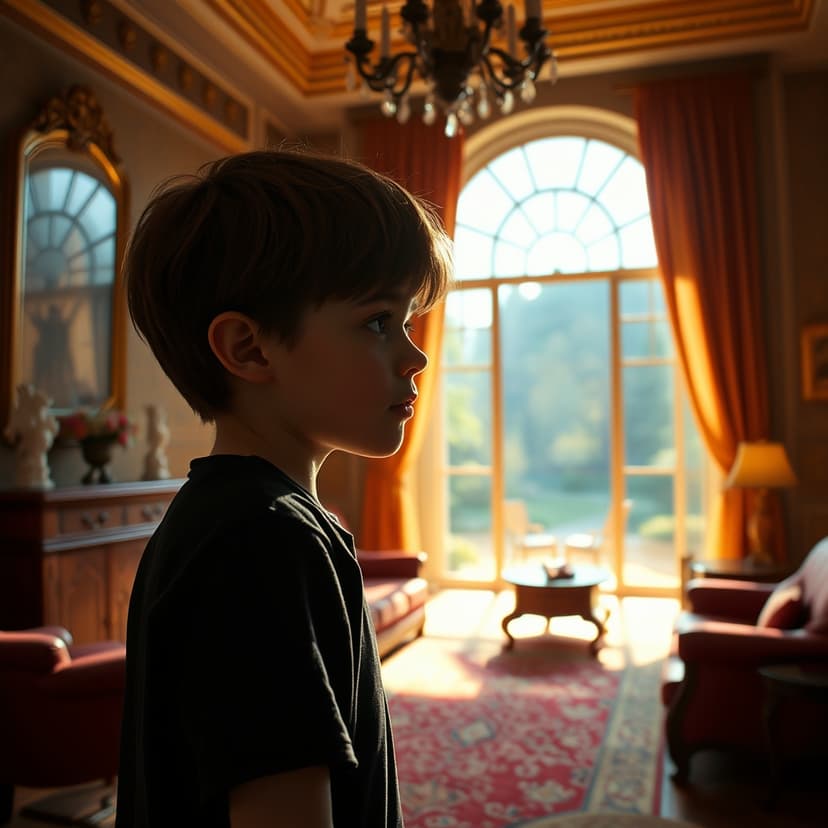 The Boy Left The Mansion For Her