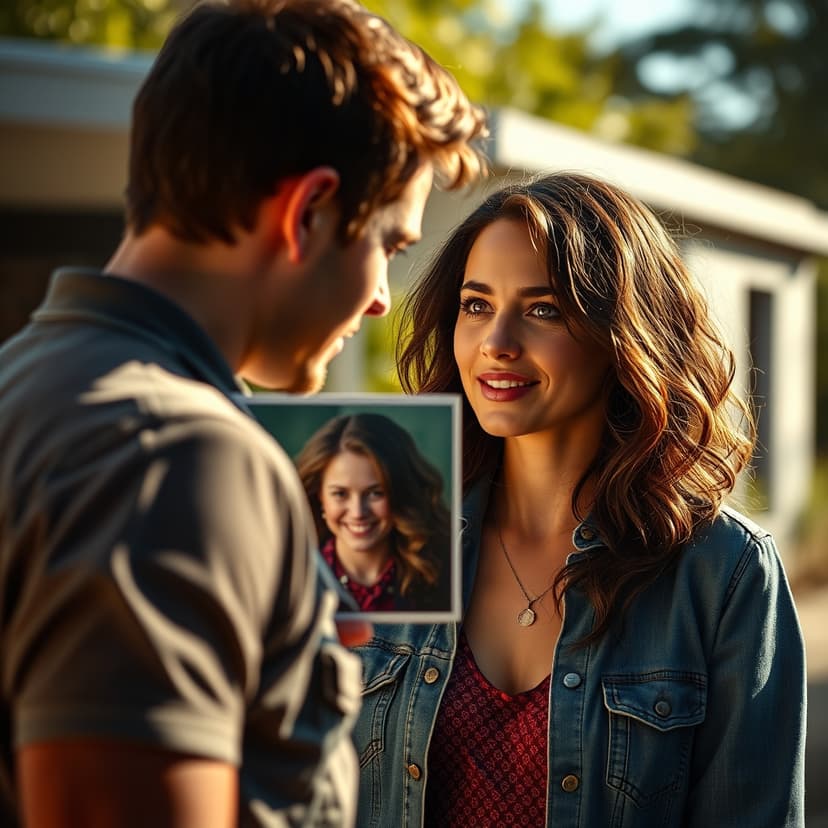 He Held Her Photo Before Learning The Truth About Her