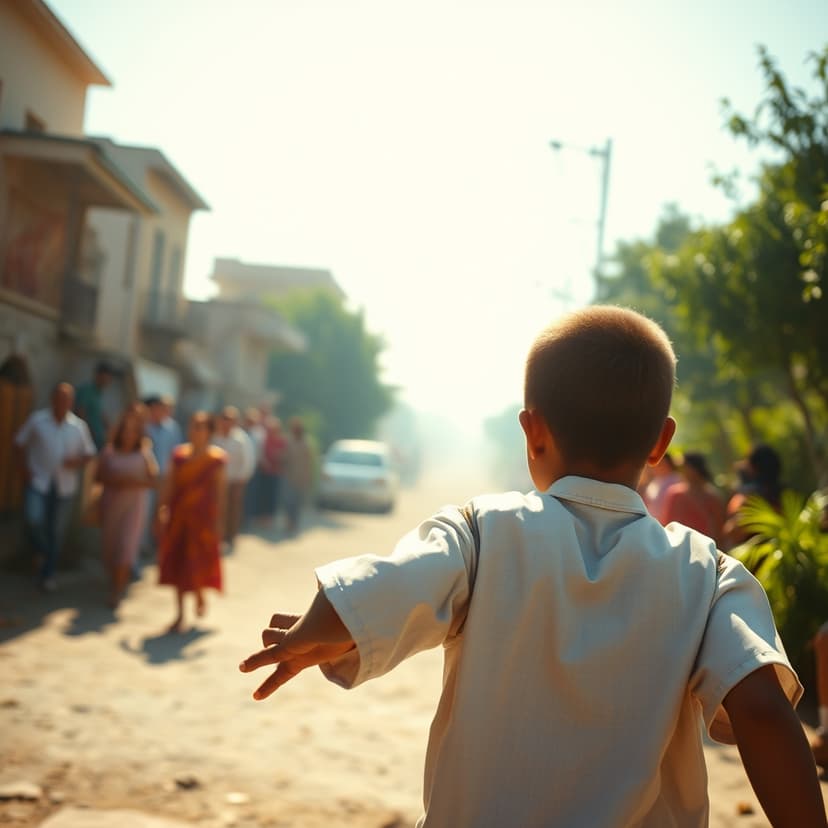 The Boy Who Ran From Millions to Hold a Servant Hand