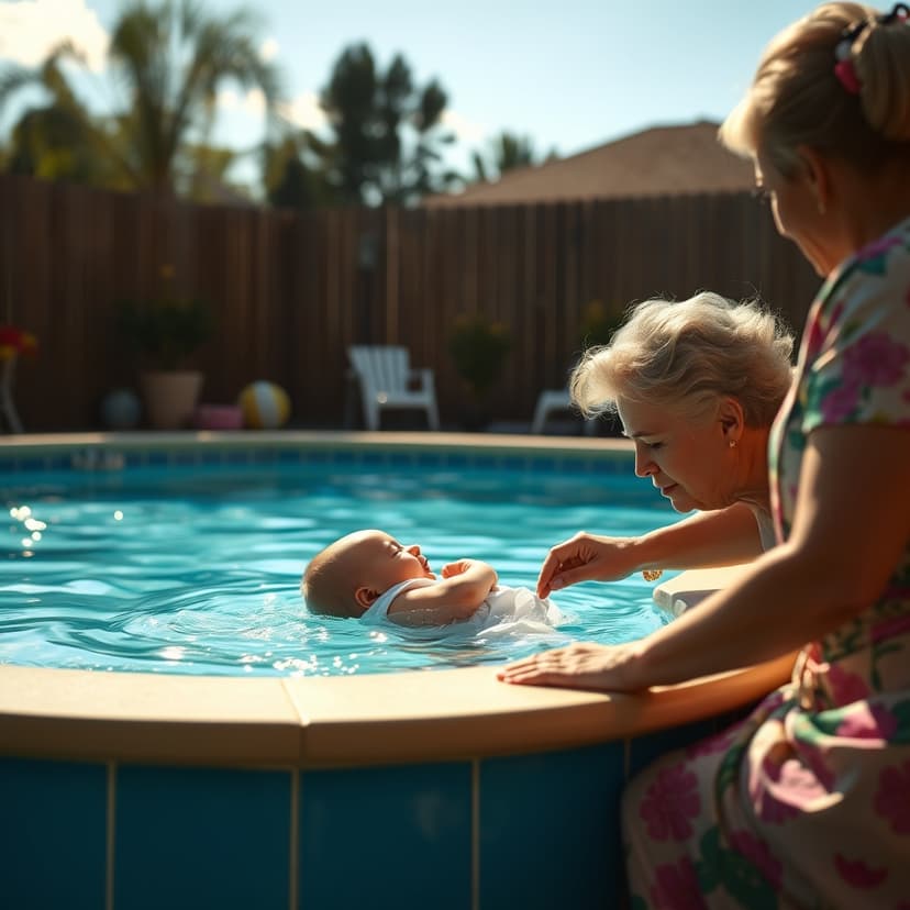 Stepmother Threw Baby in Pool, Maid Saved Her, Mother Slapped Stepmother