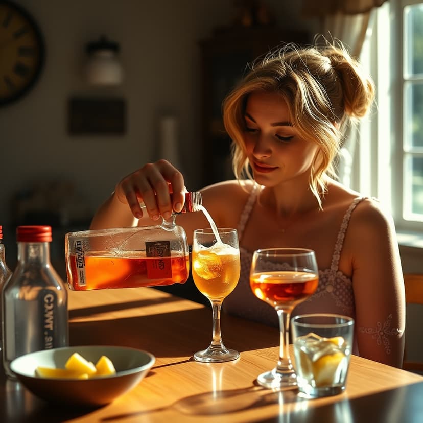 Her Stepmother Poured the Drink But Her Secret Was Revealed