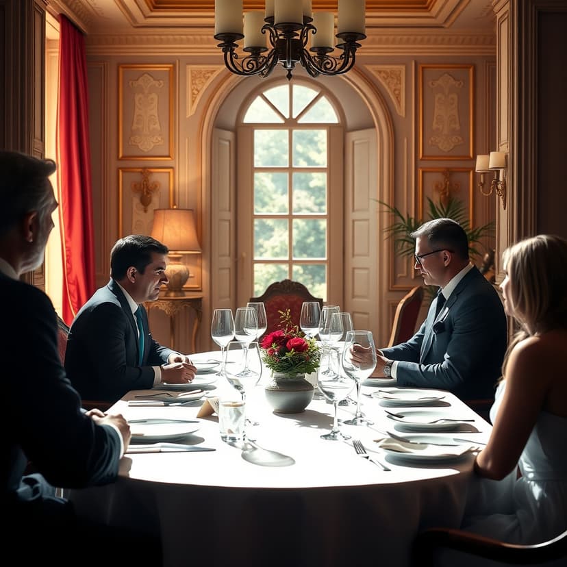 The Maid Stopped Him From Sitting Down At His Luxury Dinner Table