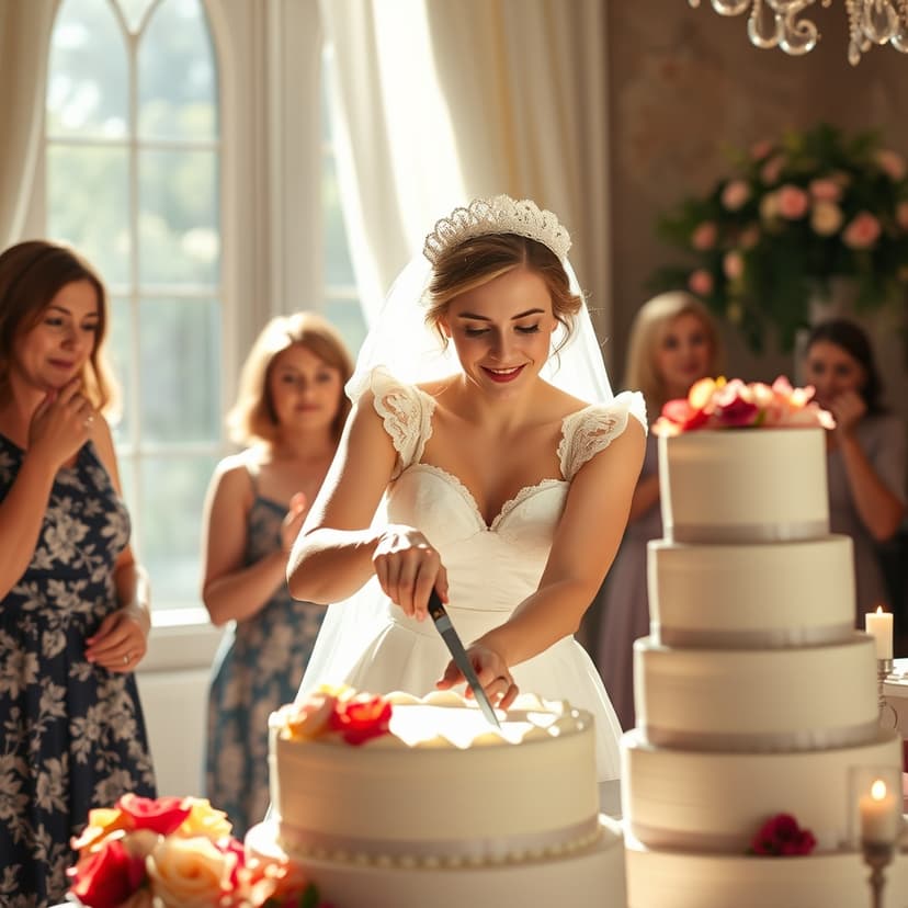 The Maid Who Cut the Wedding Cake