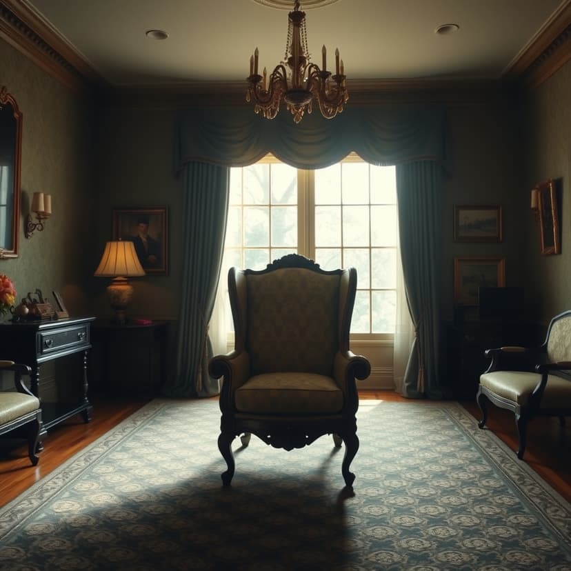 The Whispering Chair in the Dallas Mansion