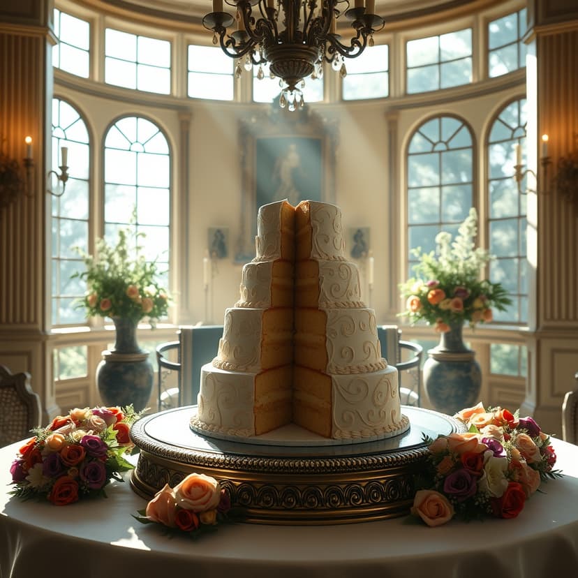 The Dallas Mansion Secret Behind the Sliced Wedding Cake