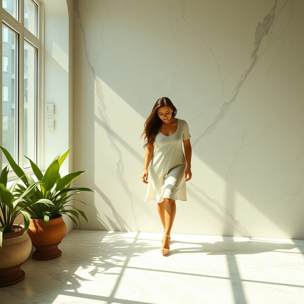 A Mother's LaIst Secret Behind White Marble The