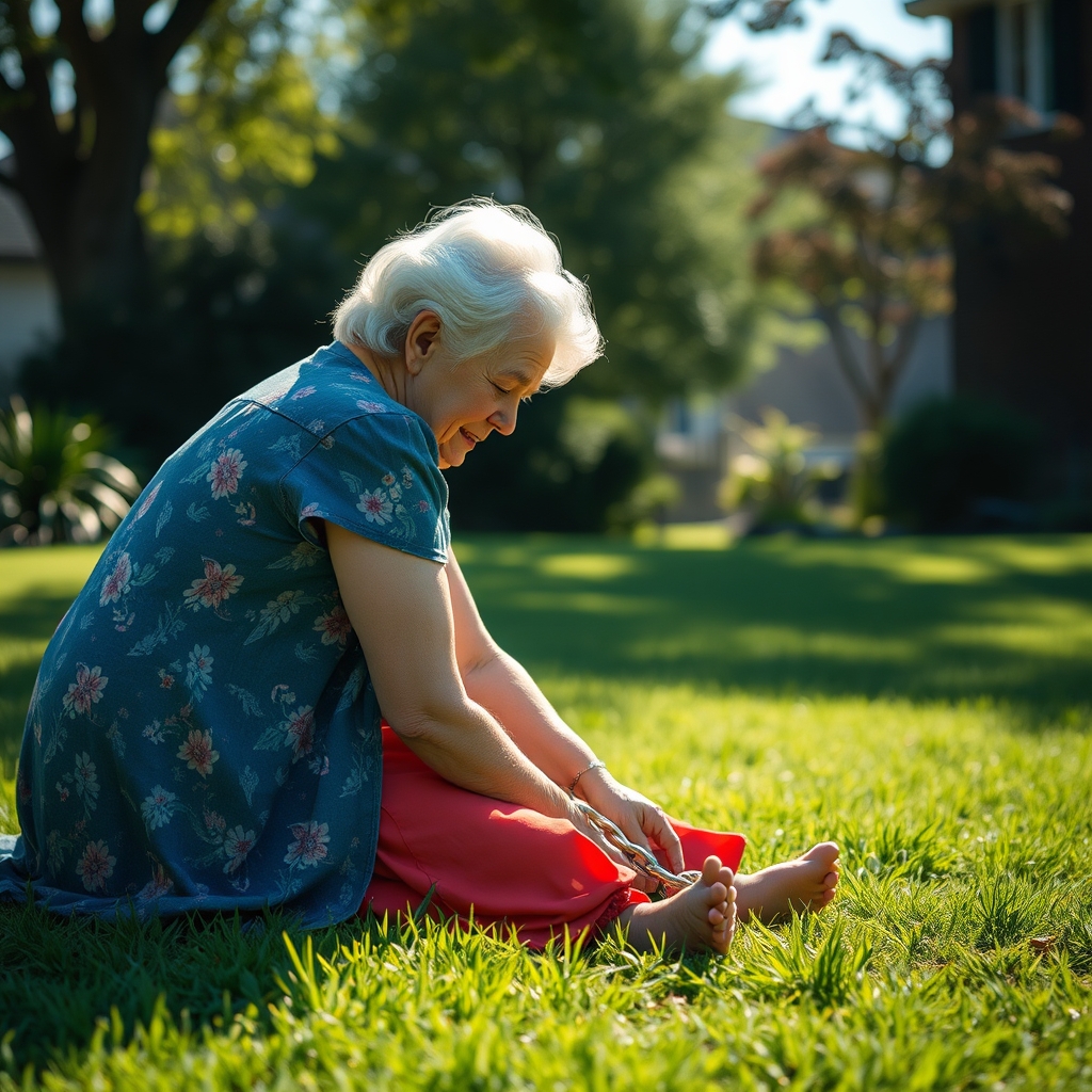 Chained on the Lawn by Her Own Grandmother