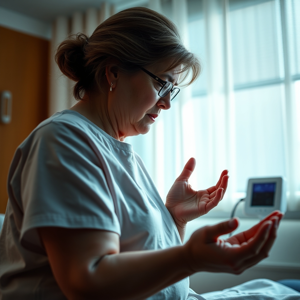 A Mother In Law Caught Red Handed In The Hospital Room